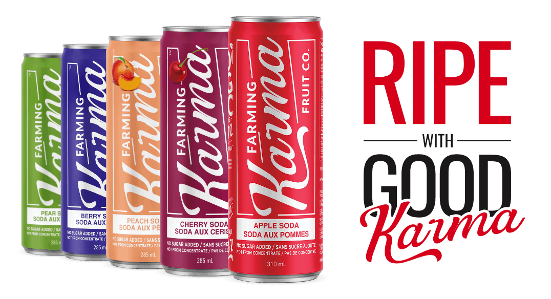 Our Sodas Farming Karma Fruit Co